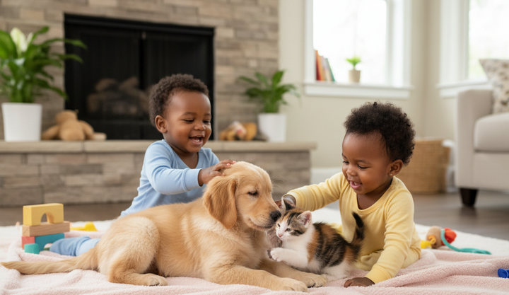 Warm Snuggly Waterproof Pet Blanket - Golden Retriever