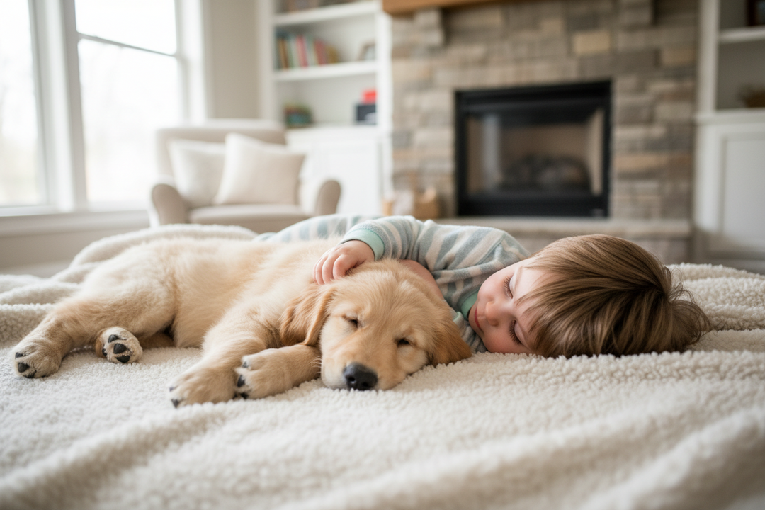 Warm Snuggly Waterproof Pet Blanket - Black Paw